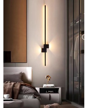 A minimalist strip wall lamp for dropshipping, bedroom bedside lamp, modern creative living room sofa, TV background wall lamp