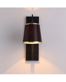 American modern minimalist designer creative industrial style hotel guest room wall lamp living room background wall study bedside lamp