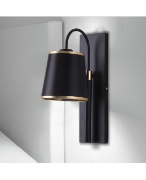 American modern minimalist designer creative industrial style hotel guest room wall lamp living room background wall study bedside lamp