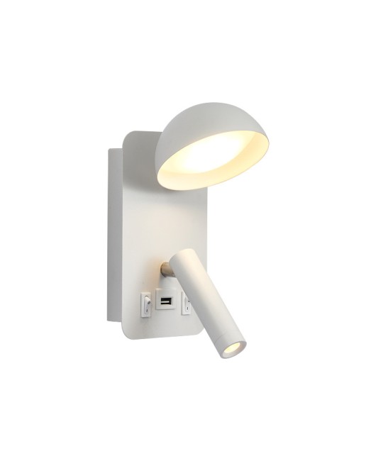 LED wall lamp, bedside lamp, modern and minimalist hotel reading lamp, creative and personalized Nordic home bedroom lighting fixture