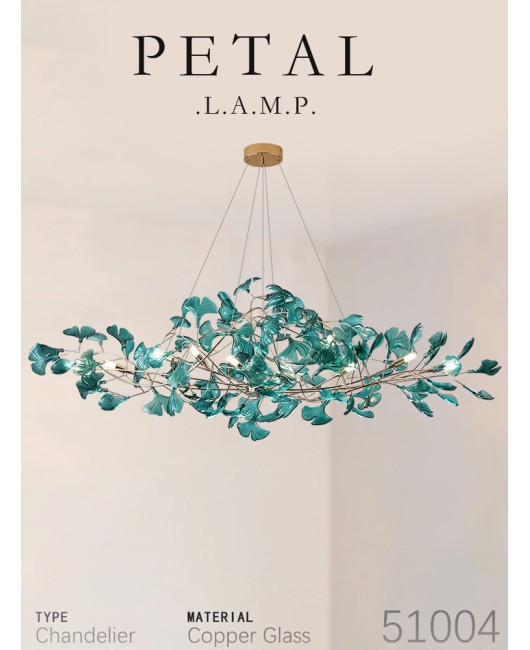 Heracleum living room lights, dining room chandeliers, firefly decorations, bar counter designer's style from Italy