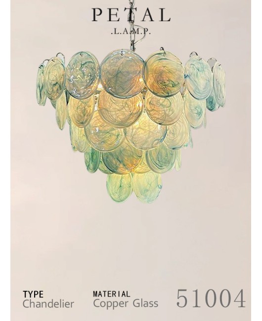 French retro living room Italian pendant light luxury villa hall light designer creative restaurant light bedroom lighting
