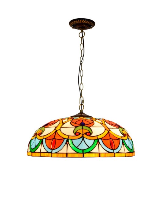 50cm Euro Tiffany Vintage Creative Love European Colored Glass Living Room Dining Room Bedroom Pendant Light
