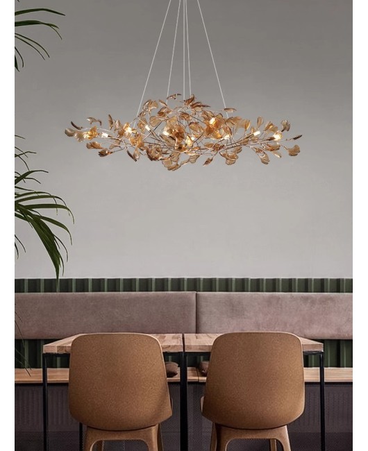 Heracleum living room lights, dining room chandeliers, firefly decorations, bar counter designer's style from Italy