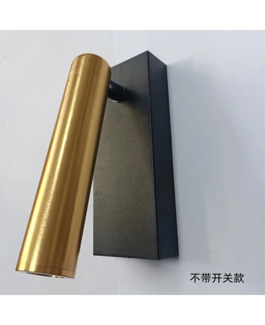 Creative Minimalist Hotel Rooms Bedrooms Bedhead Wall Light LED Reading Light with Switch Bedhead Eye Protection Small Spotlight