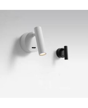 Minimally creative hotel study wall light Nordic room bedroom bedside reading light LED compact mini spotlight