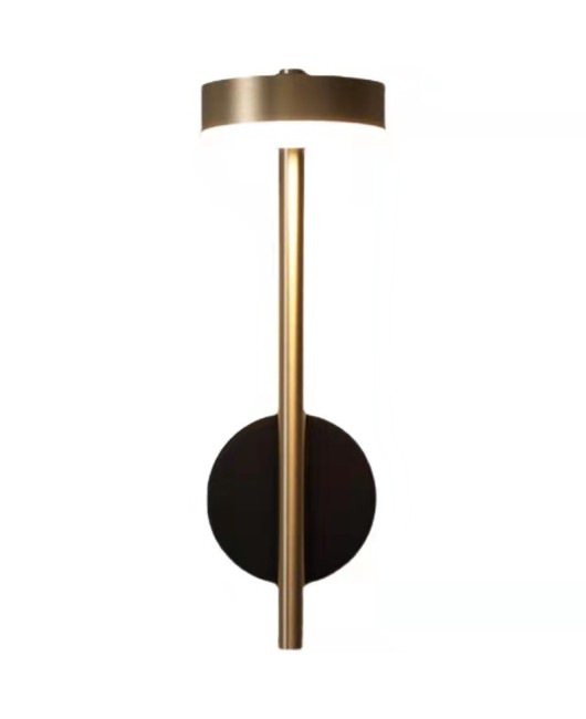 Light luxury wall lamp LED bedroom hotel project bedside living room Nordic wall lamp rotatable background wall room wall lamp