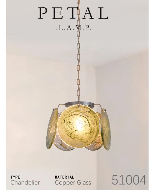 Italian Fonna Ate Io Bedhead Designer French Vintage Decorative Room Bar Pendant Light