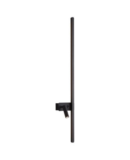 Modern minimalist wall lamp, long strip rotatable with switch, living room TV background wall spotlight, one line reading bedside lamp