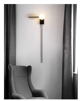 Nordic light luxury, minimalist and personalized wall lamp designer, staircase, living room, background wall, corridor, study, bedroom, bedside wall lamp