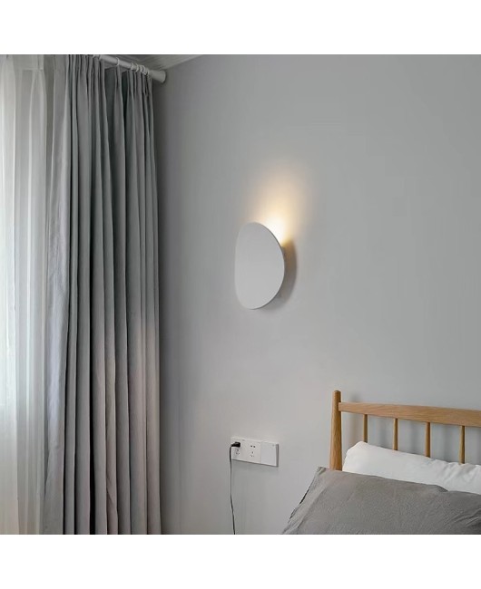 LED modern circular hotel, homestay, guest room project, wall lamp, entrance TV background wall, bedside decoration, staircase lamp