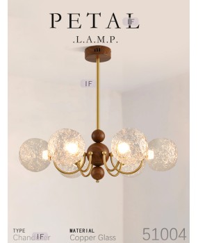 French Kaare Klint living room designer vintage pendant light, magic bean glass bedroom dining room light