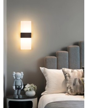LED living room background wall light, bedside lamp, modern and simple new staircase corridor light, creative designer wall light