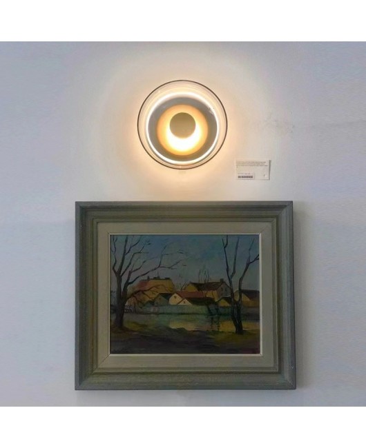 Light luxury postmodern wall lamp bedroom living room hallway foyer lamp minimalist modern model room hotel Nordic style wall lamp