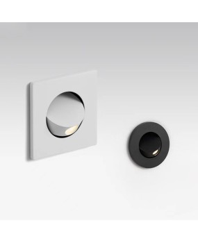 Bedhead wall light embedded LED hotel reading light spotlight hidden foot light staircase light rotating aisle light