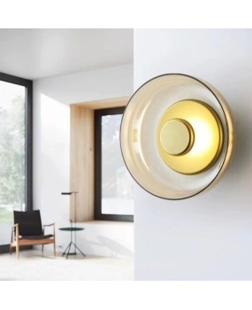 Light luxury postmodern wall lamp bedroom living room hallway foyer lamp minimalist modern model room hotel Nordic style wall lamp