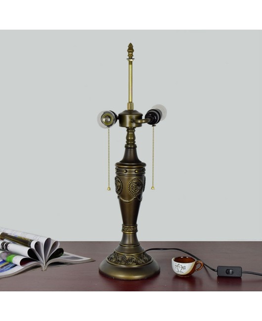 40CM Euro Tiffany American Retro Creative Grape Art Desk Lamp European Bar Living Room Bedroom Bedlight