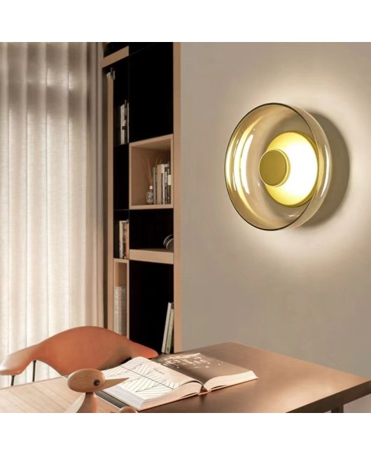 Light luxury postmodern wall lamp bedroom living room hallway foyer lamp minimalist modern model room hotel Nordic style wall lamp