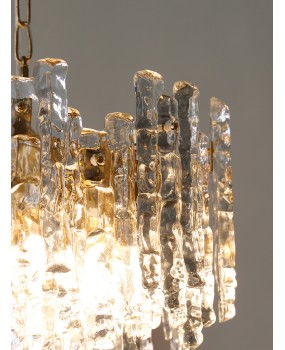 Italian Capiz Heart American style pendant light, French medieval style restaurant light, ice cube retro bedroom pendant light