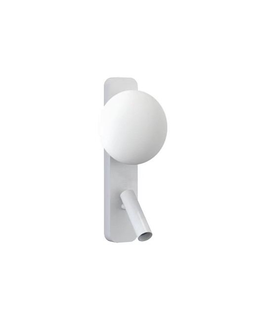 Postmodern minimalist bedroom bedside wall lamp designer homestay hotel project model room with spotlight reading lamp