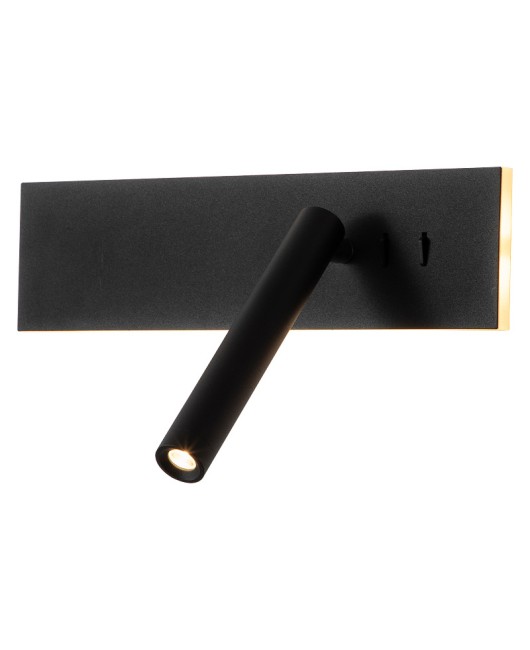 Bedlight, Wall Light, Bedroom Creative with Switch, Long Strip Rotating Minimalist Reading Light, Hotel Living Room, TV, Wall Light