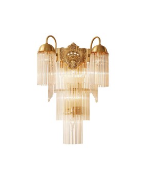 American style wall lamps for home decoration, villas, living rooms, bedrooms, corridors, study rooms, dining rooms, entrances, lobbies, stairwells, crystal lights