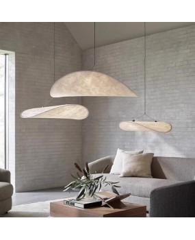 Danish NewWorks bedroom French restaurant pendant light Wabi Sabi style study living room designer potato chip cloud light