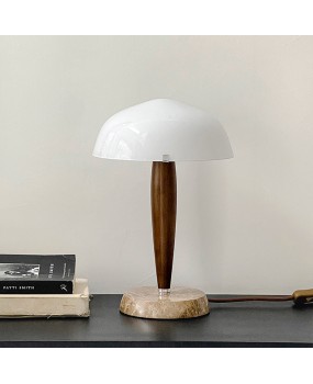 Denmark&Traraditino Herman SHY3 Walnut Wood Desk Lamp Bedroom Bedlight Middle Ancient Bookstore Atmosphere Light