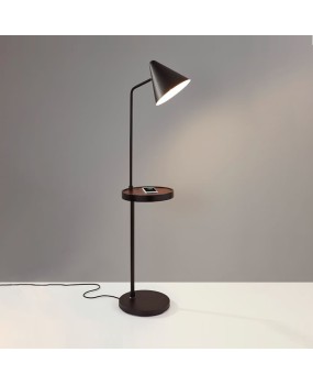 Non standard engineering mobile phone wireless charging floor lamp, home hotel home lighting, bedroom floor lamp