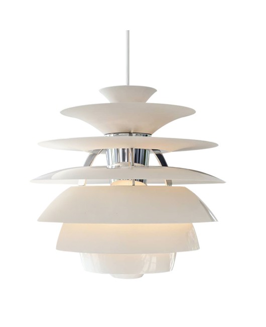 Nordic Snowball Pinecone Snowball Pendant, Danish Restaurant Table, Bedroom, Study, Vintage Designer Light Fixture