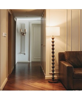French antique style floor lamp, living room sofa, American retro bedroom, study, high-end feeling, wall corner atmosphere lamp