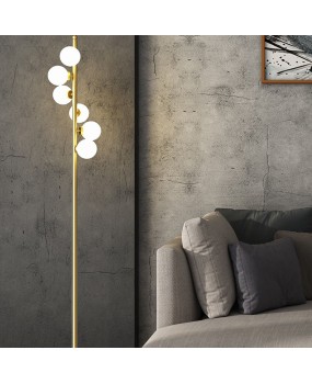 Modern minimalist bedroom floor lamp, living room floor lamp, marble floor lamp, directly supplied by Zhongshan manufacturer