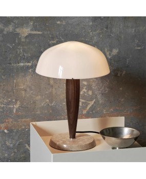 Denmark&Traraditino Herman SHY3 Walnut Wood Desk Lamp Bedroom Bedlight Middle Ancient Bookstore Atmosphere Light