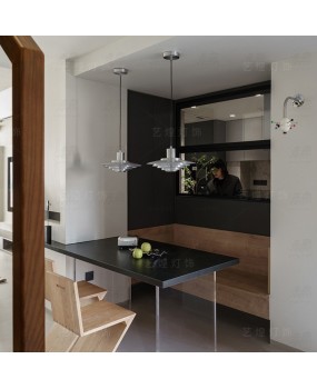 Danish designer UFO restaurant pendant light Nordic postmodern p376 Bauhaus bar counter island dining table light
