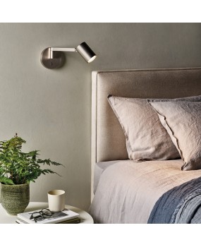 Bedhead wall lamp, hotel bedside reading lamp, modern and minimalist joystick wall lamp