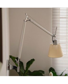 Artemide Tolomeo swing arm telescopic designer from Italy, study, bedroom, bedside reading, antique wall lamp
