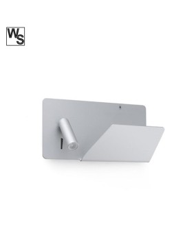 Bedhead LED Reading Light Multi functional Small Wall Light with Storage Rack Hotel Rooms Bedhead Small Wall Light Night Light