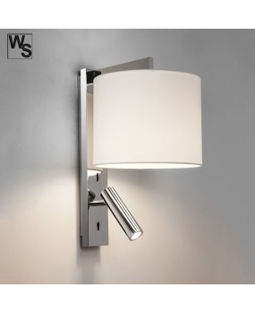 CE certified non-standard engineering bedside wall lamp, hotel room sample room wall lamp with reading lamp, mother and child wall lamp
