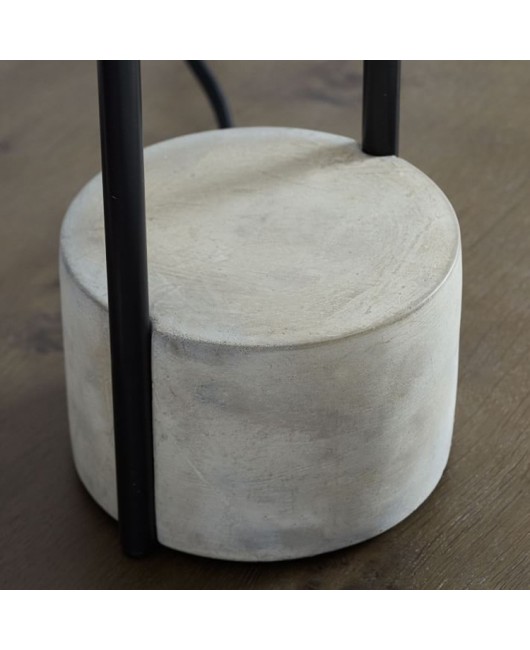 Hotel room desk lamp, floor lamp, cement base hardware lighting fixture, villa club model room desk lamp, floor lamp