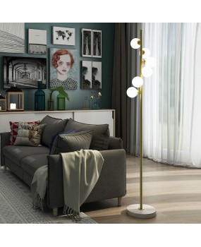 Modern minimalist bedroom floor lamp, living room floor lamp, marble floor lamp, directly supplied by Zhongshan manufacturer