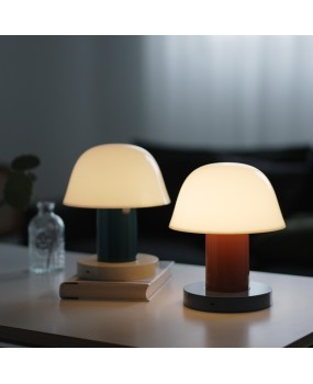 Danish designer Setago JH27 mushroom desk lamp portable charging bedroom high-end atmosphere bedside lamp