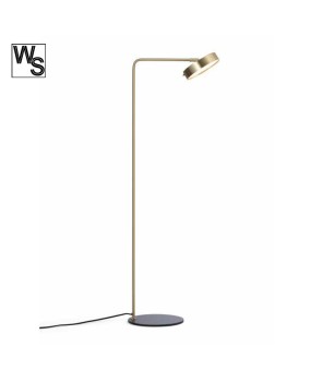 Non standard engineering LED desk lamp, hotel room model room decoration, gold floor platform lighting