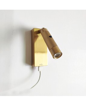 2019 New USB Reading Wall Light Hotel Rooms Bedrooms Bedhead Wall Light Surface Installation 3W LED Bedlight