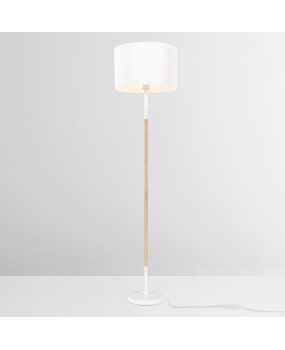 Modern minimalist hotel guest room floor lamp project non-standard wooden art floor lamp villa model room bedroom floor lamp