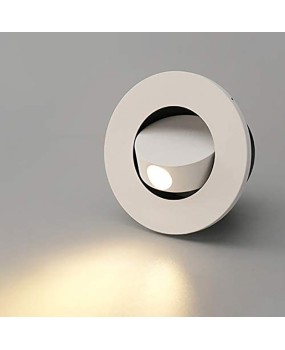 CE Bedhead Reading Light LED 3W Embedded Reading Wall Light Hotel Engineering Bedhead Wall Light Automatic Switch