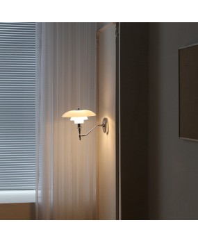 Danish glass ph3/2 wall lamp designer, light luxury decoration, bedside lamp, creative simplicity, corridor corridor wall lamp