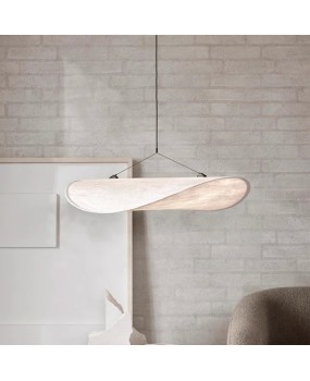 Danish NewWorks bedroom French restaurant pendant light Wabi Sabi style study living room designer potato chip cloud light
