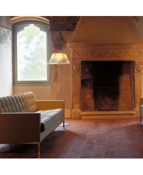 Italian Flos Romeo floor lamp, modern minimalist designer model room, living room, study, vertical corner lamp