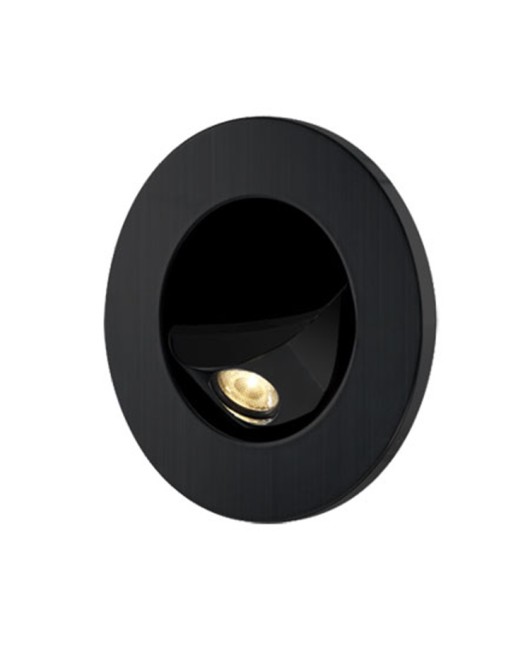 3W embedded reading wall lamp, hotel room model room, bedside lamp, automatic switch, rotatable spotlight, popular item
