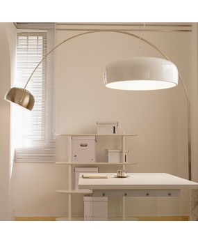 Italian FLOS Arco floor lamp fishing lamp modern minimalist designer hotel villa living room sofa lamp